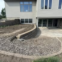Mulch and planting beds