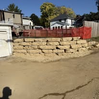 Retaining wall project